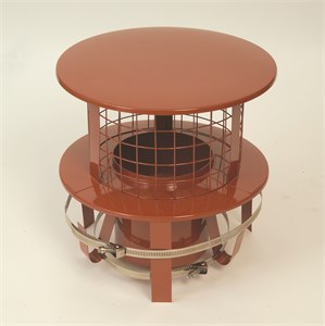 Pot Hanging Cowl 125mm Terracotta